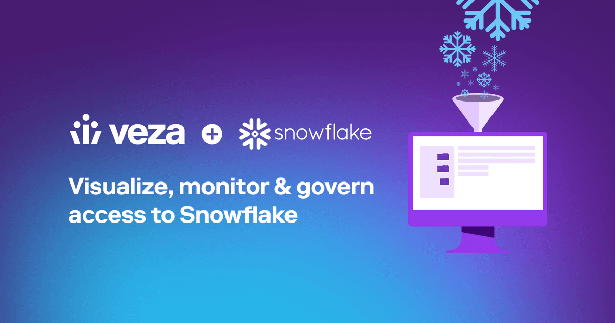 Veza | Snowflake security: how to manage and secure data access at…