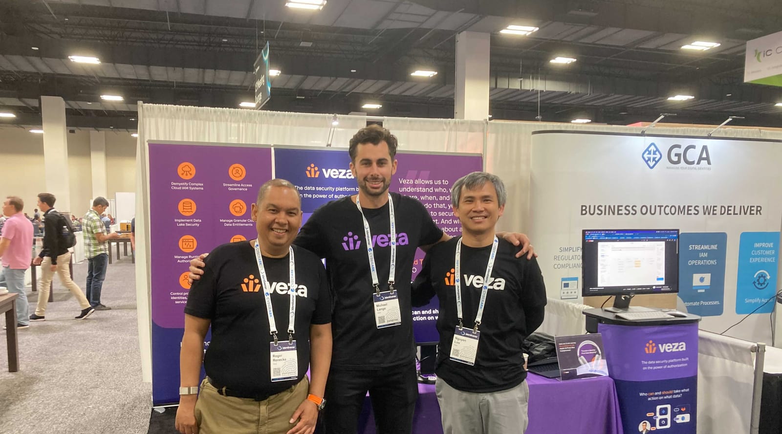 Team Veza at Identiverse